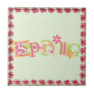 lente tegeltje