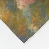 Lente Texas longhorn in een veld Fleece Deken (Hoek)