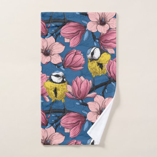 Lente tijd bad handdoek (Handdoek)