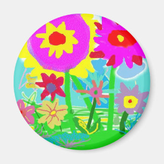 Lente tijd Bloemen Koelkast Magneet
