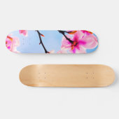 Lente tijd bloesems persoonlijk skateboard (Horizontaal)