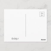 Lente tijd briefkaart (Achterkant)