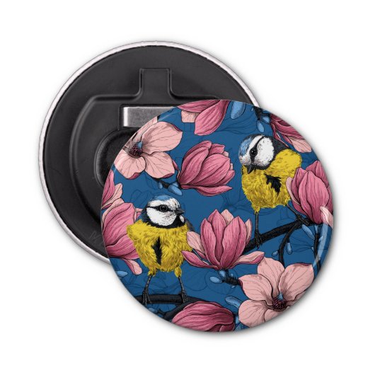 Lente tijd button flesopener (Voorkant)