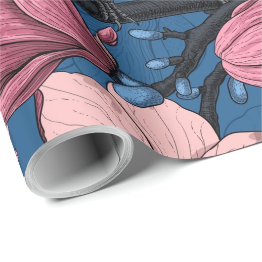 Lente tijd cadeaupapier (Rol Hoek)