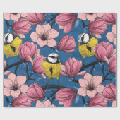 Lente tijd cadeaupapier (Vlak)