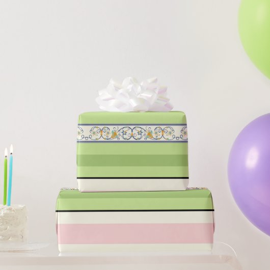 Lente tijd cadeaupapier (Feestgeschenken)