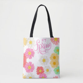 LENTE TIJD CANVAS CANVAS TAS