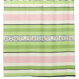 Lente tijd douchegordijn