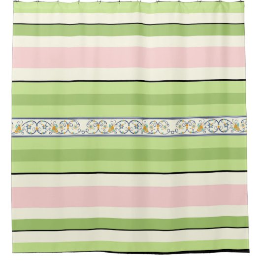 Lente tijd douchegordijn (Voorkant)