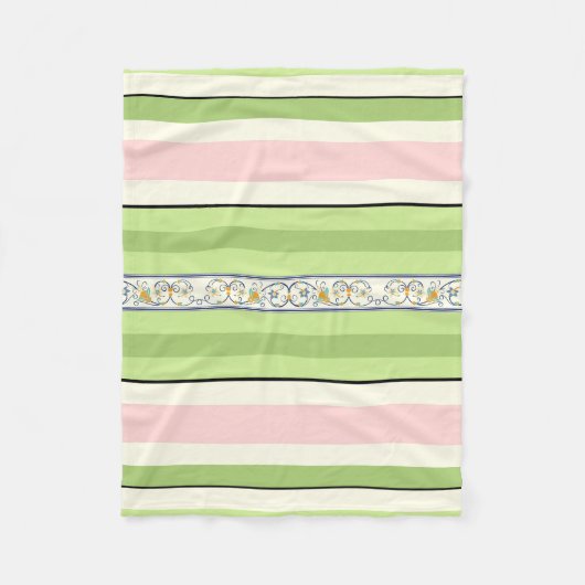 Lente tijd fleece deken (Voorkant)