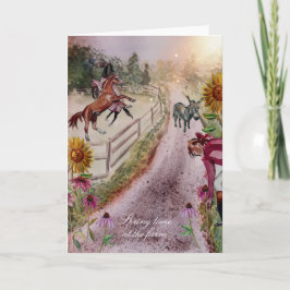 Lente tijd in het boerderij #1