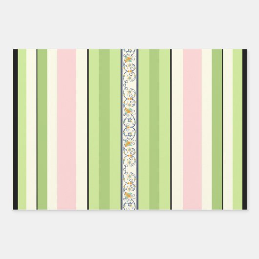 Lente tijd inpakpapier vel (Voorkant)