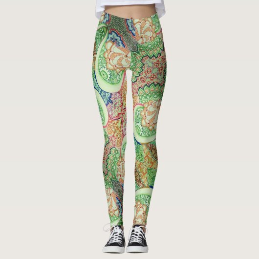 Lente tijd leggings (Voorkant)