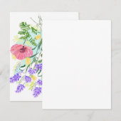 Lente Tijd Notecards Notitiekaartje (Voorkant / Achterkant)