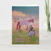 Lente tijd op het boerderij nummer vijf (Voorkant)