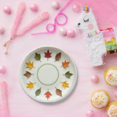 Lente tijd papieren bordje (Feest)