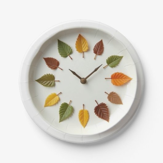 Lente tijd papieren bordje (Voorkant)