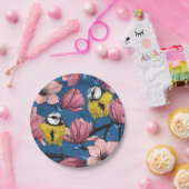 Lente tijd papieren bordje (Feest)