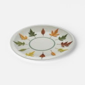 Lente tijd papieren bordje (Gekanteld)