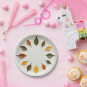 Lente tijd papieren bordje (Feest)