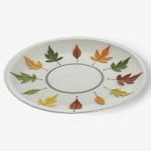 Lente tijd papieren bordje (Gekanteld)