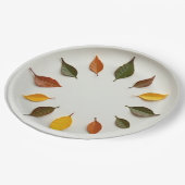 Lente tijd papieren bordje (Gekanteld)