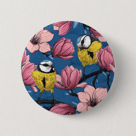 Lente tijd ronde button 5,7 cm (Voorkant)