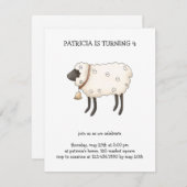 Lente tijd ・ Schapen Kaart (Voorkant / Achterkant)