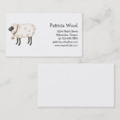 Lente tijd ・ Schapen Visitekaartje (Voorkant / Achterkant)