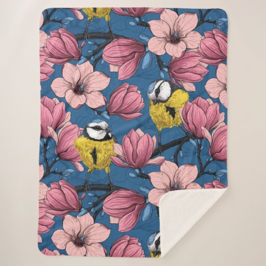 Lente tijd sherpa deken (Voorkant)