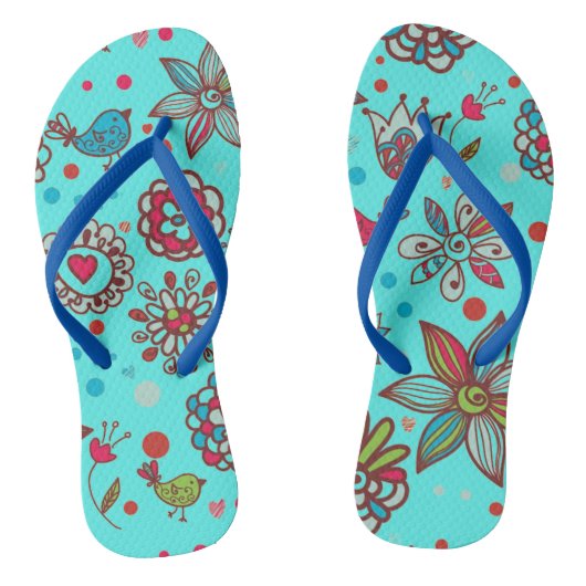 Lente tijd teenslippers (Voetbed)