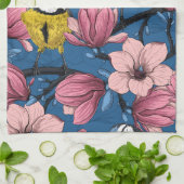 Lente tijd theedoek (Gevouwen)