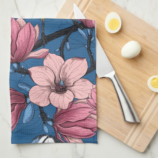 Lente tijd theedoek (Quarter Fold)