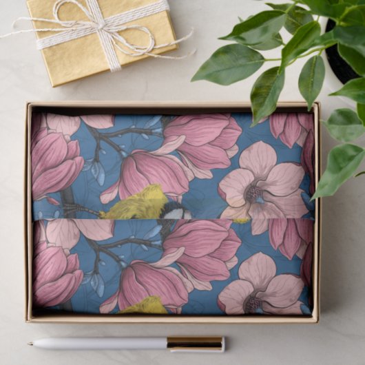 Lente tijd tissuepapier (Geschenk)