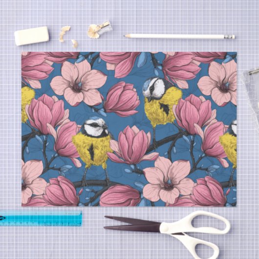 Lente tijd tissuepapier (Craft)