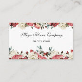 Lente tijd visitekaartje (Achterkant)