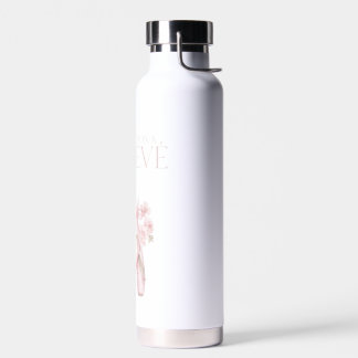 Lente toon waterfles 