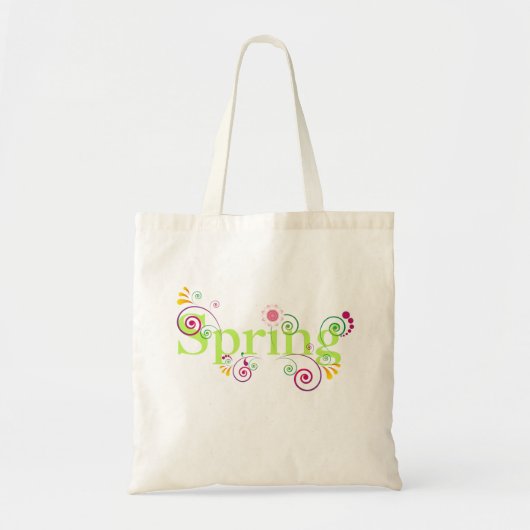 lente tote bag (Voorkant)