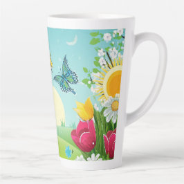 Lente Tuin3 Latte Mok