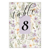 Lente Tuin Blauw Roze Geel Lavendel Kaart