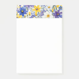 Lente Tuin Bloemen Elegant Mooi Bloemmotief Post-it® Notes