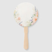 Lente Tuin Bruiloft Handventilator Handwaaier (Achterkant)
