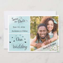 Lente Tuin Foto Save the Date