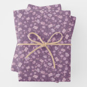 Lente Tuin Moederdag Aziatische Bloemen Japans Inpakpapier Vel (In situ)