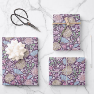 Lente Tuin Moederdag Chrysanthemum Mum Japan Inpakpapier Vel