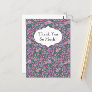 Lente Tuin Moederdag Klaprozen Japanse Waaier Briefkaart