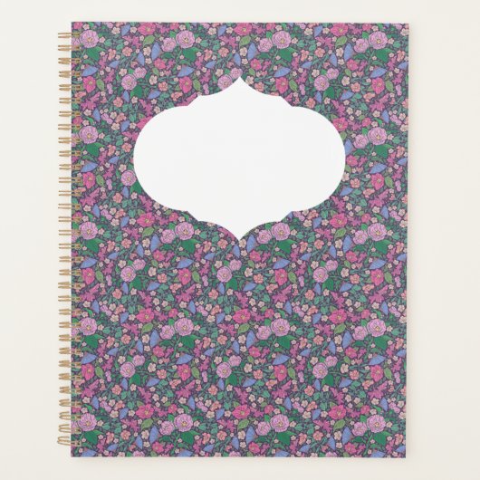 Lente Tuin Moederdag Klaprozen Japanse Waaier Planner (Voorkant)