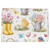 Lente Tuin Pasen Groot Cadeauzakje (Achterkant)