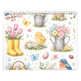 Lente Tuin Pasen Kalender