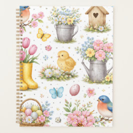 Lente Tuin Pasen Planner Notitieboek